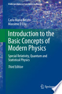 Introduction to the Basic Concepts of Modern Physics [E-Book] : Special Relativity, Quantum and Statistical Physics /