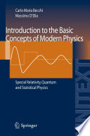 Introduction to the Basic Concepts of Modern Physics [E-Book] : Special Relativity, Quantum and Statistical Physics /