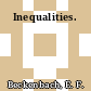Inequalities.