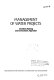 Management of water projects : decision-making and investment appraisal.