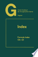 Gmelin Handbuch der Anorganischen Chemie [E-Book] : Index /