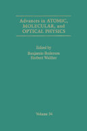Advances in atomic, molecular, and optical physics vol 0034.