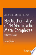 Electrochemistry of N4 Macrocyclic Metal Complexes [E-Book] : Volume 1: Energy /