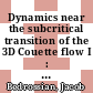 Dynamics near the subcritical transition of the 3D Couette flow I : below threshold case [E-Book] /