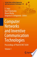 Computer Networks and Inventive Communication Technologies [E-Book] : Proceedings of Third ICCNCT 2020 /
