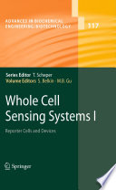 Whole Cell Sensing Systems I [E-Book] : Reporter Cells and Devices /
