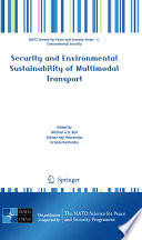 Security and Environmental Sustainability of Multimodal Transport [E-Book] /