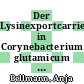 Der Lysinexportcarrier in Corynebacterium glutamicum : Topologie und Regulation [E-Book] /