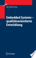 Embedded Systems - qualitätsorientierte Entwicklung [E-Book] /