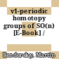 v1-periodic homotopy groups of SO(n) [E-Book] /