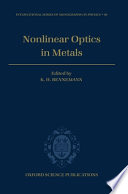 Nonlinear optics in metals /