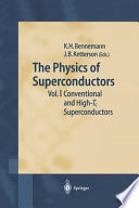 The physics of superconductors. 1. Conventional and high-Tc superconductors : 8 tables /