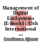 Management of Digital EcoSystems [E-Book] : 15th International Conference, MEDES 2023, Heraklion, Crete, Greece, May 5-7, 2023, Revised Selected Papers /