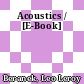 Acoustics / [E-Book]