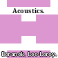 Acoustics.
