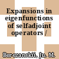 Expansions in eigenfunctions of selfadjoint operators /