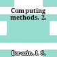 Computing methods. 2.