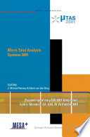 Micro Total Analysis Systems 2001 [E-Book] : Proceedings of the µTAS 2001 Symposium, held in Monterey, CA, USA 21–25 October, 2001 /