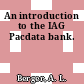 An introduction to the IAG Pacdata bank.