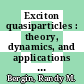 Exciton quasiparticles : theory, dynamics, and applications [E-Book] /