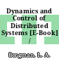 Dynamics and Control of Distributed Systems [E-Book] /