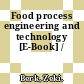 Food process engineering and technology [E-Book] /