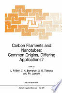 Carbon Filaments and Nanotubes: Common Origins, Differing Applications? [E-Book] /