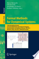 Formal Methods for Dynamical Systems [E-Book] : 13th International School on Formal Methods for the Design of Computer, Communication, and Software Systems, SFM 2013, Bertinoro, Italy, June 17-22, 2013. Advanced Lectures /