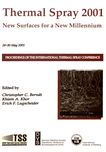 Thermal Spray 2001 : new surfaces for a new millennium: Proceedings of the International Thermal Spray Conference, 28-30 May 2001, Singapore /