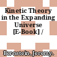 Kinetic Theory in the Expanding Universe [E-Book] /