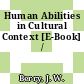 Human Abilities in Cultural Context [E-Book] /