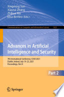 Advances in Artificial Intelligence and Security [E-Book] : 7th International Conference, ICAIS 2021, Dublin, Ireland, July 19-23, 2021, Proceedings, Part II /