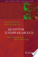 Quantum [Un]Speakables II [E-Book] : Half a Century of Bell's Theorem /