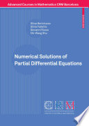Numerical solutions of partial differential equations /