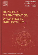 Nonlinear magnetization dynamics in nanosystems [E-Book] /
