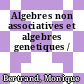 Algebres non associatives et algebres genetiques /