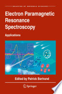 Electron Paramagnetic Resonance Spectroscopy [E-Book] : Applications /