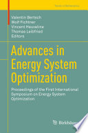Advances in energy system optimization : proceedings of the First International Symposium on Energy System Optimization [E-Book] /