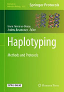 Haplotyping [E-Book] : Methods and Protocols /