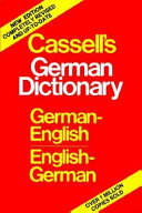 Cassell's German - English, English - German dictionary /
