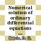 Numerical solution of ordinary differential equations : conference : proceedings : Austin, TX, 19.10.72-20.10.72 /