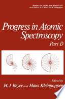 Progress in Atomic Spectroscopy [E-Book] : Part D /