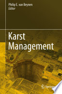 Karst Management [E-Book] /