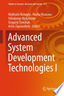 Advanced System Development Technologies I [E-Book] /
