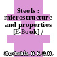 Steels : microstructure and properties [E-Book] /