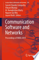 Communication Software and Networks [E-Book] : Proceedings of INDIA 2019 /