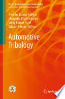 Automotive Tribology [E-Book] /