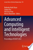 Advanced Computing and Intelligent Technologies [E-Book] : Proceedings of ICACIT 2022 /