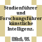 Studienführer und Forschungsführer: künstliche Intelligenz.