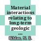 Material interactions relating to long-term geologic disposal of nuclear waste glass : an invited review paper for presentation at the 1986 symposium on the scientific basis for nuclear waste management and publication in the proceedings, Boston, Massachussetts December 1 - 4, 1986 [E-Book] /